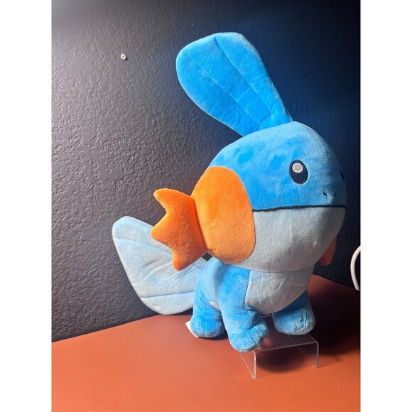 Build A Bear Mudkip Pokémon Center Official Plush Toy – Soft & Collectible - Picture 3 of 11